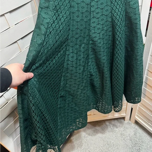 Danny and Nicole A-Line Laced Dress - Picture 4 of 6